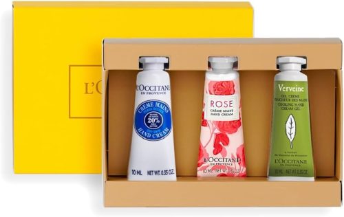 ロクシタン(L'OCCITANE) ミニハンドクリームトリオ シア ローズ ヴァーベナ