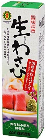 ムソー 旨味本来 生おろしわさびチューブ