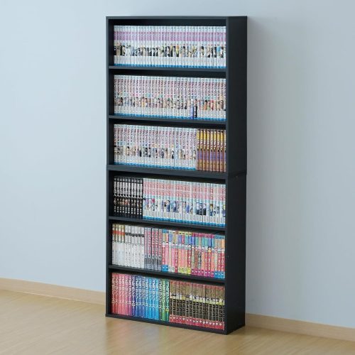 山善(YAMAZEN) 本棚 スリム 6段/分離式 SCMCR-1360