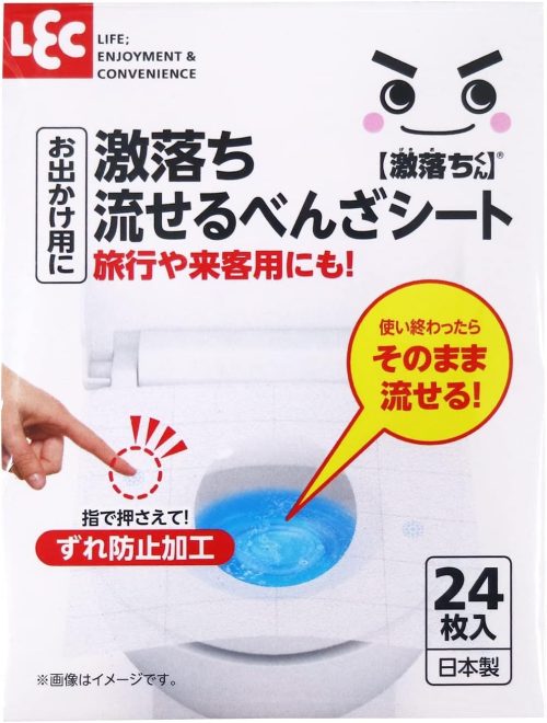 レック(LEC) 激落ち 流せる べんざシート 24枚 B00486
