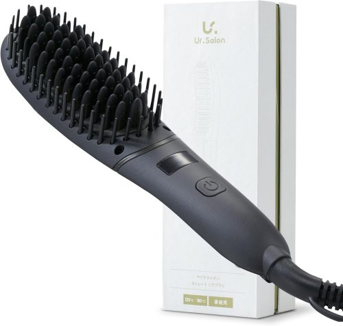 Ur.Salon マイナスイオン ストレートヘアブラシ