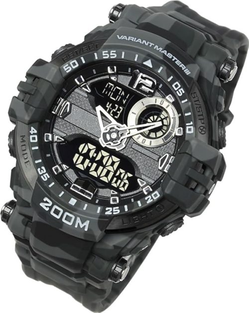 ラドウェザー(LAD WEATHER) 200m防水 デジタル アナログ ミリタリーウォッチ