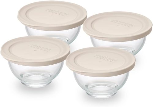 アイリスオーヤマ(IRIS OHYAMA) 耐熱ガラスボウル 蓋付き TGB-4S