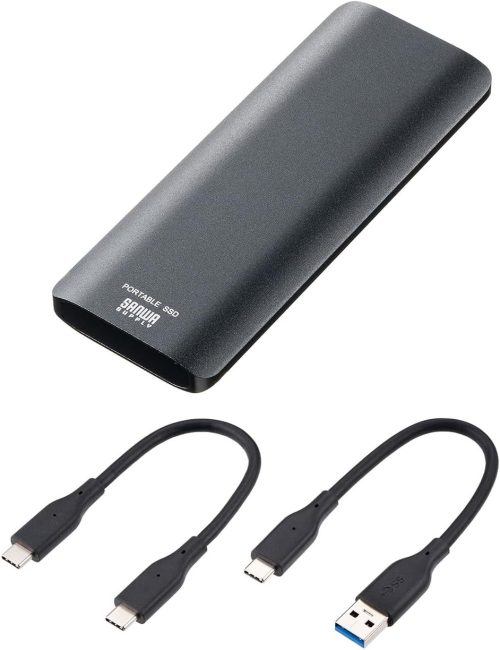 サンワサプライ(SANWA SUPPLY) ポータブルSSD 600-USSDL1TB