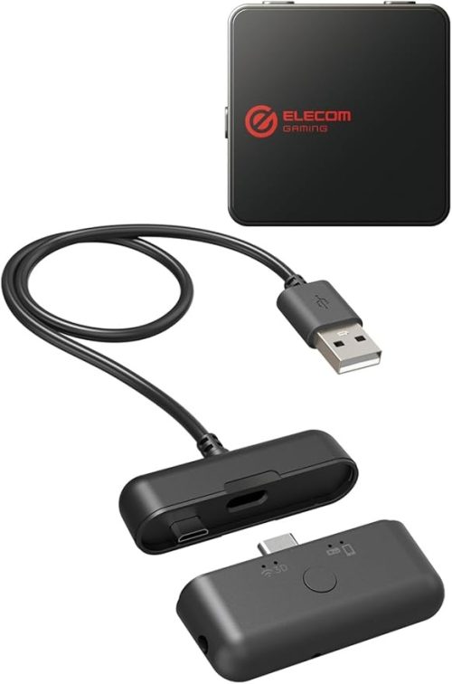エレコム(ELECOM) 2.4GHzゲーミングミキサーレシーバー GMMW50BK