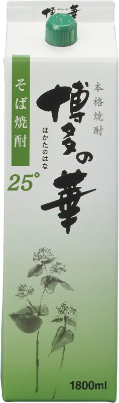 福徳長(FUKUTOKUCHO) 本格焼酎 博多の華 本格焼酎 博多の華 そば 25% パック