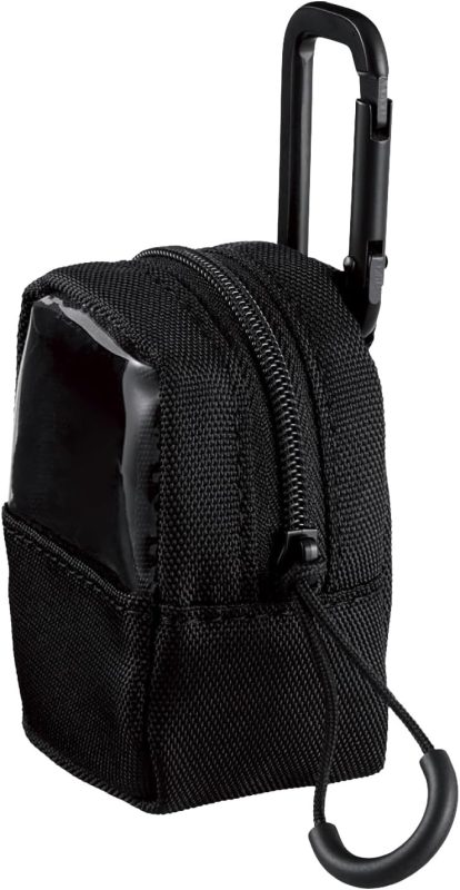 エレコム(ELECOM) TWS用汎用コンパクトポーチ カラビナ ファブリックタイプ TWS-EP23FS