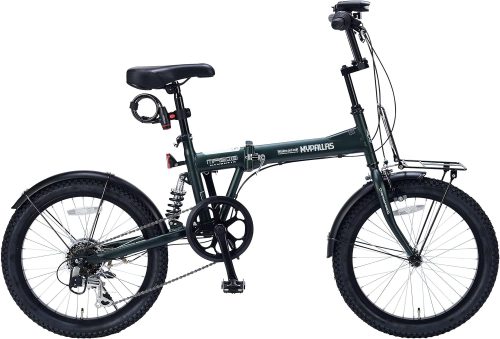 IKESHO MYPALLAS 折畳セミファットバイク20・6SP・リアサス MF208 NAUGHTIX