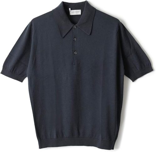 ジョンスメドレー(JOHN SMEDLEY) 半袖コットンニットクラシックポロシャツ ISIS 30G EASY FIT
