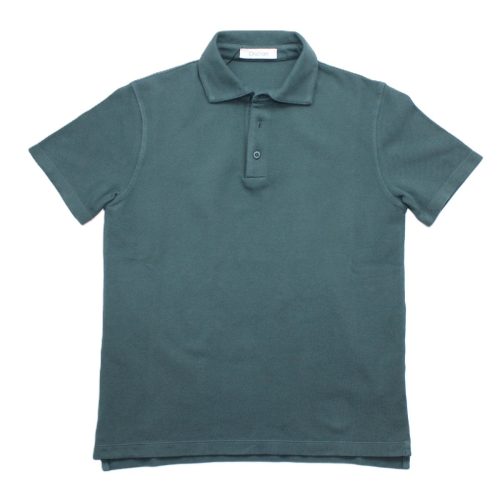 クルチアーニ(Cruciani) 半袖鹿の子ポロシャツ