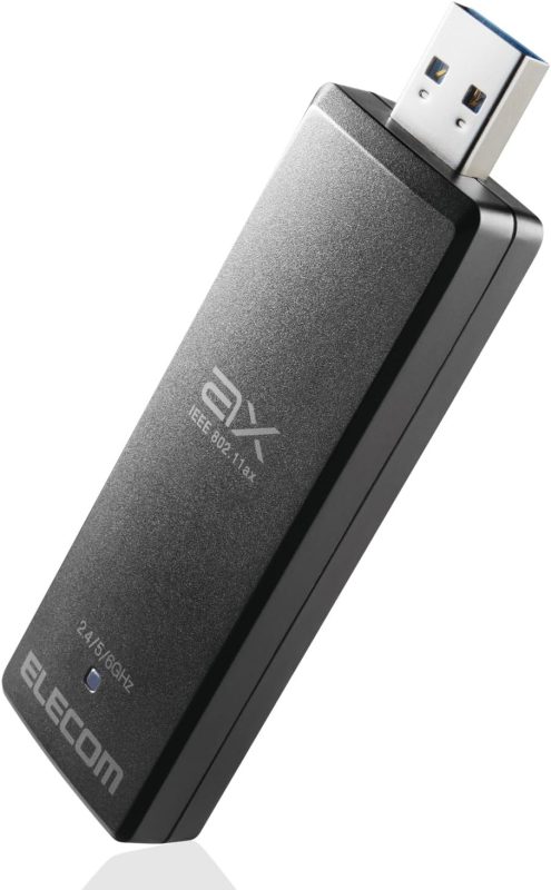 エレコム(ELECOM) 無線LANアダプター WDC-XE2402TU3-B