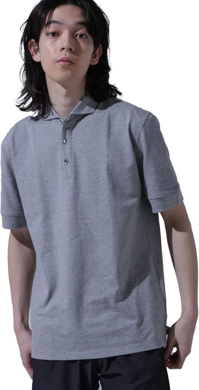 ナノ・ユニバース(nano・universe) Anti Soaked 汗染み防止ポロシャツ カッタウェイ