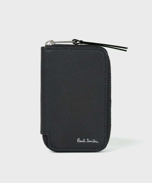 ポールスミス　キーケース　牛革　黒 Paul Smith ポールスミス キーケース クロップドロゴ 鍵 メンズ