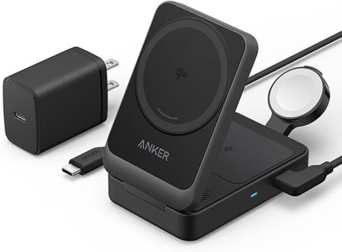 アンカー(ANKER) MagGo Wireless Charging Station Foldable 3-in-1 B2557
