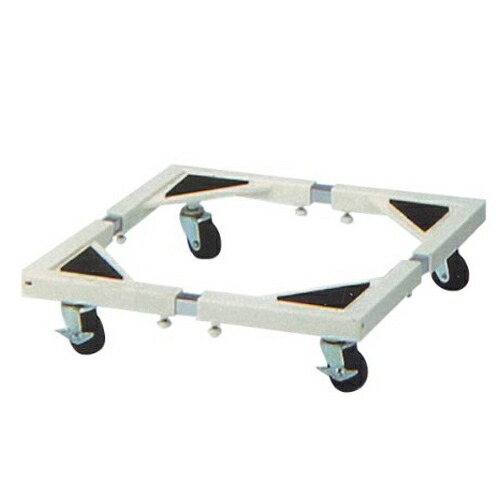 サンルック(SunRuck) キャスター付洗濯機置台 44~69cm 耐荷重量150kg E-ESF-283