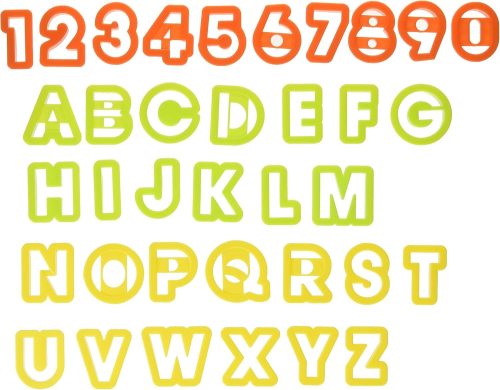 タイガークラウン(TIGERCROWN) クッキー抜アルファベット&数字 751
