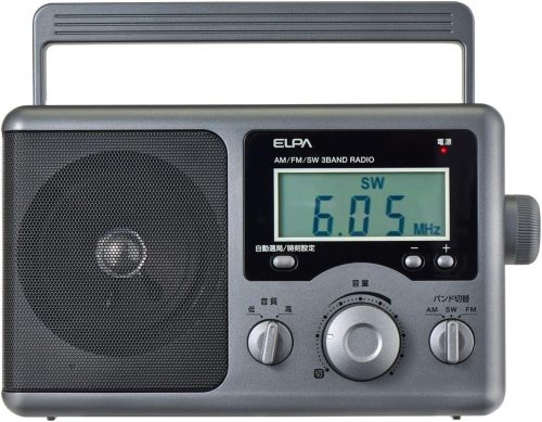 エルパ(ELPA) 短波液晶ポータブルラジオ ER-H300TL
