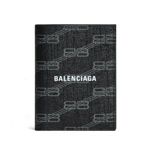 バレンシアガ(BALENCIAGA) メンズ Signature バーティカル バイフォールドウォレット BB Monogram コーテッドキャンバス