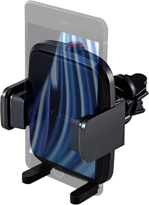 エレコム(ELECOM) スマホ用車載ワンタッチホルダー エアコンクリップ P-CARS12
