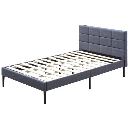 タンスのゲン シングル ファブリック ベッド 49600839