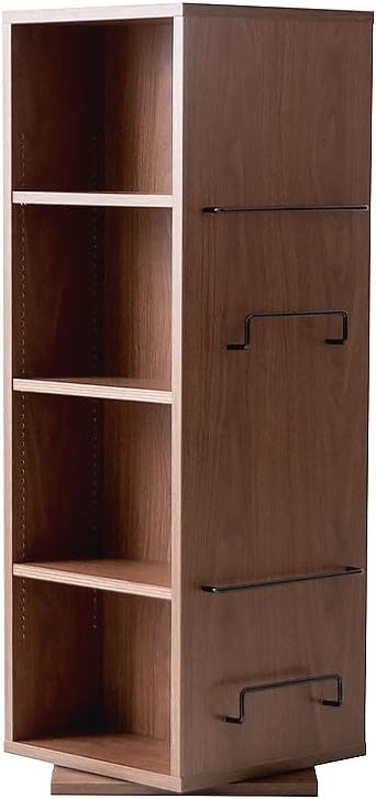 エアリゾームインテリア(Air Rhizome Interior) 360度回転式ラック グローリー 4段タイプ 本棚 air-ar-lvr-02-lo