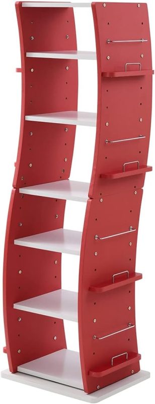 JKプラン 回転式 本棚 Wavy FWD-0209