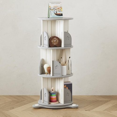 ギガクラウド・テクノロジー・ジャパン 回転式本棚 絵本ラック