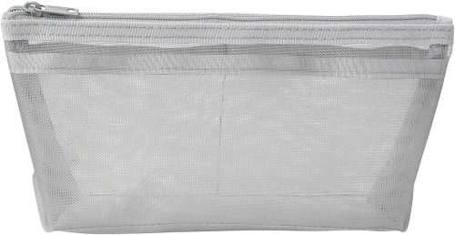 無印良品 ナイロンメッシュペンケース マチ付