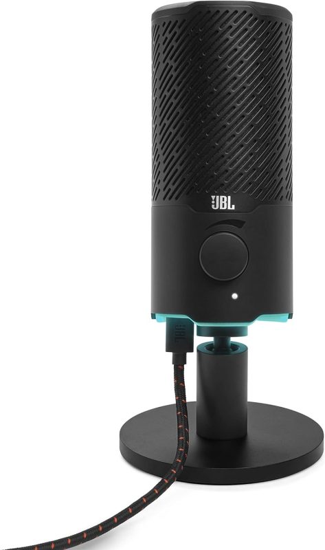 ジェイビーエル(JBL) QUANTUM STREAM エレクトレットデュアルコンデンサーUSBマイク JBLQSTREAMBLK