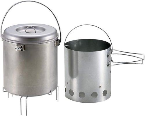 キャプテンスタッグ(CAPTAIN STAG) 大型火消しつぼ 火起し器セット M-6625