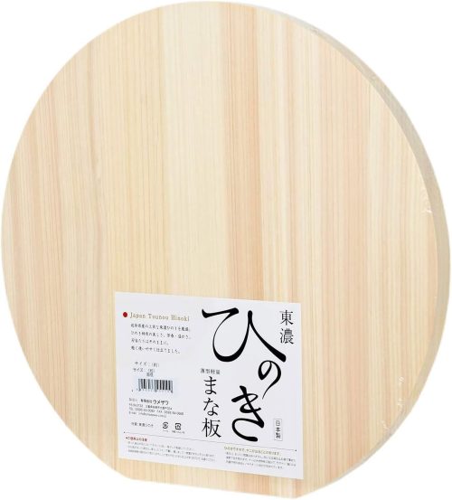 梅沢木材工芸社 東濃ひのきの丸まな板 M