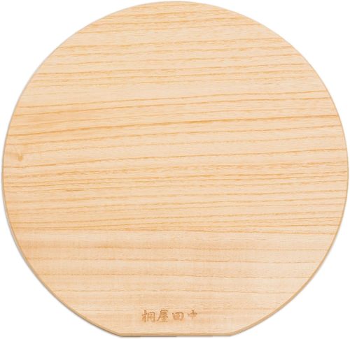 桐屋田中 桐のまな板 丸型 大