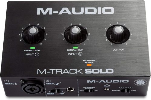 M-AUDIO 2チャンネルUSBオーディオインターフェース M-Track Solo