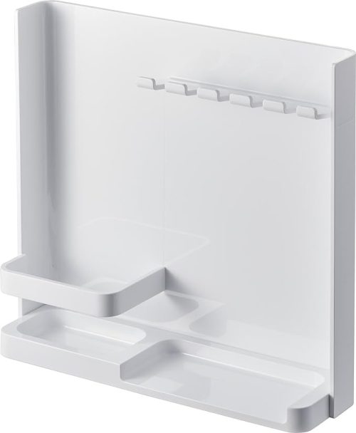 山崎実業 目隠し歯ブラシ＆チューブスタンド タワー 3505