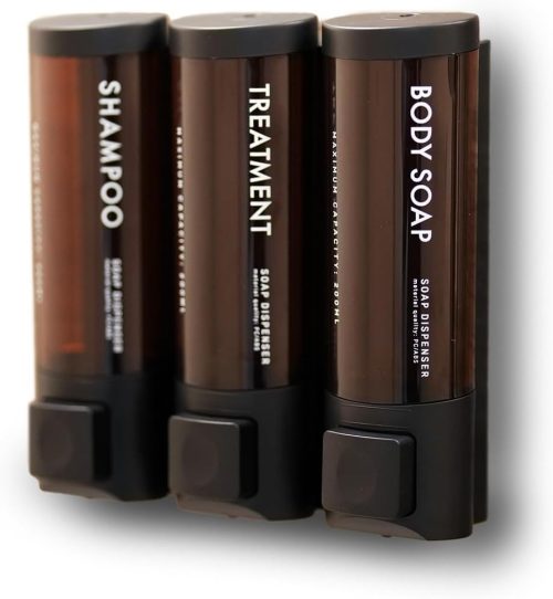 KATAZUKE×LINSL 3連マグネットソープディスペンサー G0017