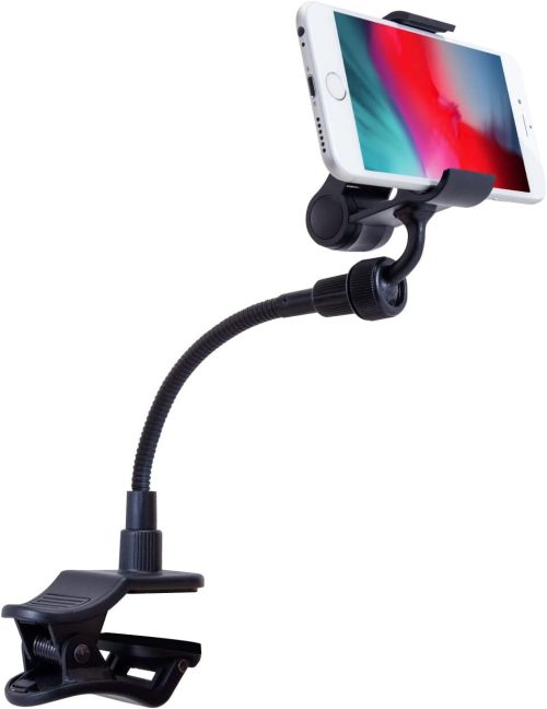 エレコム(ELECOM) スマートフォン用クリップ式アームスタンド P-DSCLP15BK