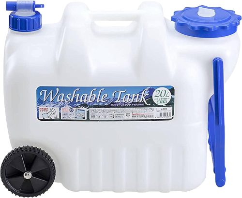 岩谷マテリアル(Iwatani Materials) ウォッシャブルタンクキャスター付 20L 63-1249-65