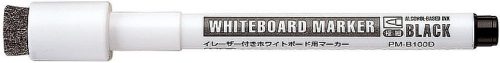 コクヨ(KOKUYO) イレーザー付きホワイトボード用マーカーマグネット付き 極細 PM-B100D