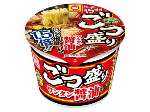 東洋水産 マルちゃん ごつ盛り ワンタン醬油ラーメン