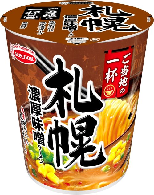 エースコック ご当地の一杯 札幌 濃厚味噌ラーメン