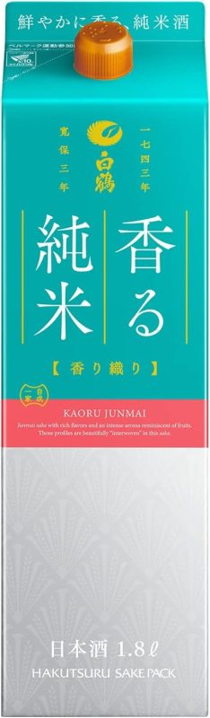白鶴酒造 白鶴 サケパック 香る純米 香り織り