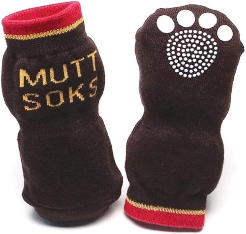 マットラックス(Muttluks) 犬用靴下 滑り止め付き 2足 4個 入り
