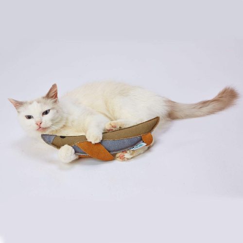 ペティオ(Petio) アドメイト 猫用おもちゃ キャンバスTOYレザーけりぐるみ ペンギン A26504