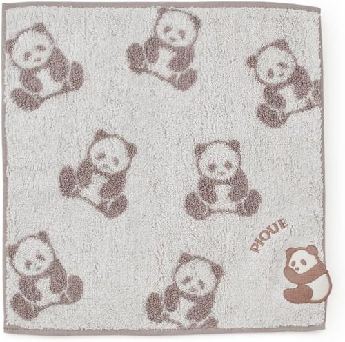ジェラートピケ(gelato pique) パンダハンドタオル