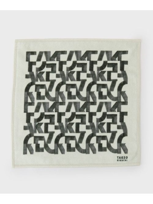 タケオキクチ(TAKEO KIKUCHI) パズル柄フォンカチ