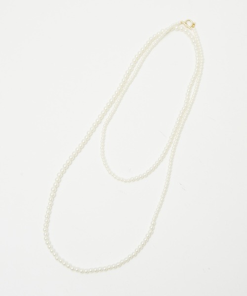 アバハウスマヴィ(abahouse mavie) ロングパールネックレス