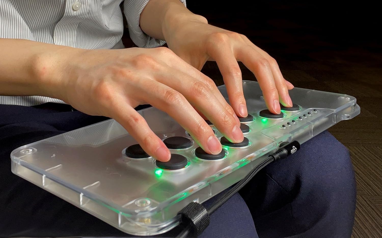レバーレスコントローラー　オーダー品　hitbox風 Amazon.co.jp: SallyBox レバーレスコントローラー HITBOX