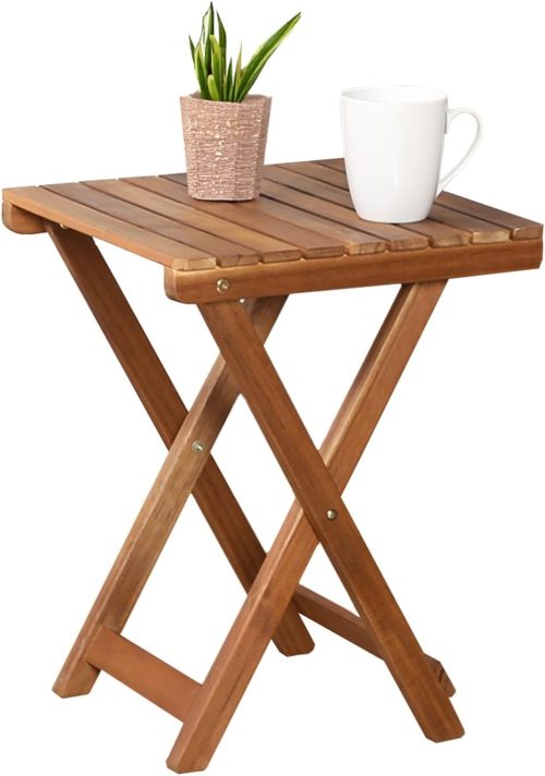 不二貿易 折りたたみ サイドテーブル 79499