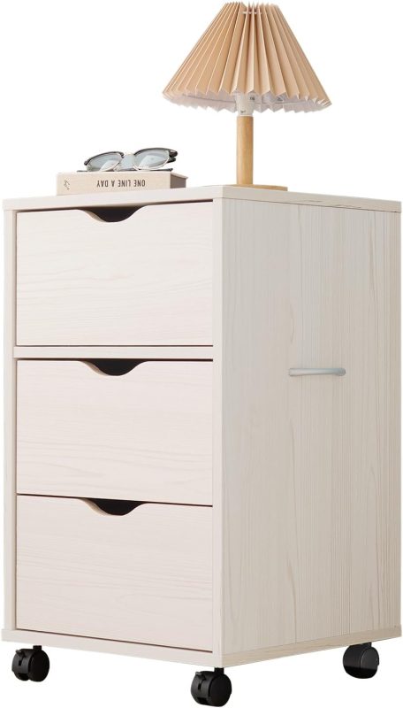 萩原 移動便利キャスター付き深引き出しチェスト RCC-1551WS