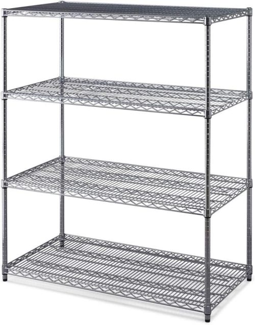 アイリスオーヤマ(IRIS OHYAMA) スチールラック 幅120cm メタルラック 4段 MR-1215DJK